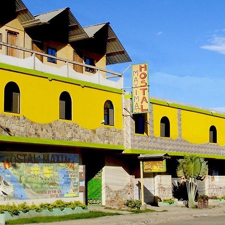 Hostal Maxima Puerto López Dış mekan fotoğraf